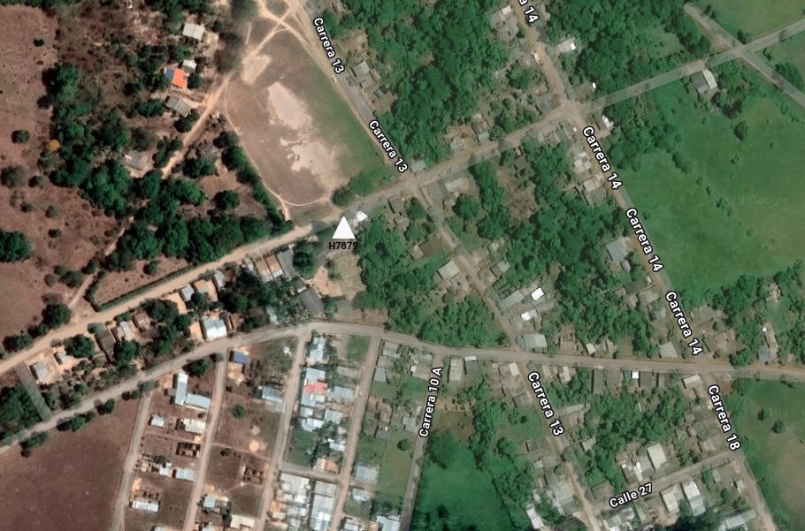 Foto de ubicación del transformador